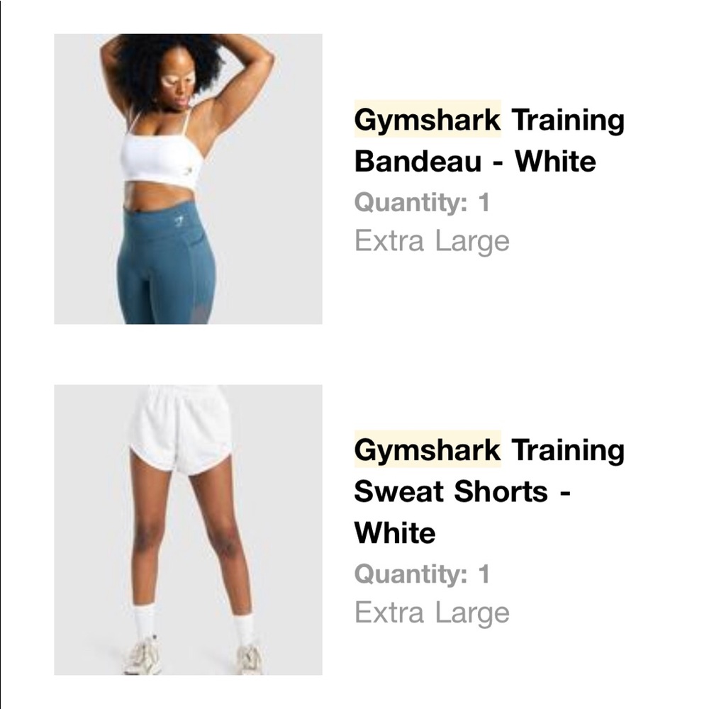 Gymshark bundle